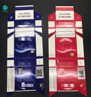 Cig 소포 가득 차있는 팩 담배 케이스는 2개의 색깔 디자인에 있는 오프셋 인쇄를 채택합니다