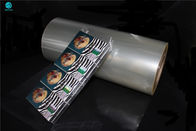 담배를 위한 명확한 광택 있는 PVC 포장 영화, 음식 급료에서 포장하는 호리호리한 담배 적나라한 상자