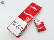 개인화된 디자인을 가진 처분할 수 있는 담배 포장 마분지 제품 상자
