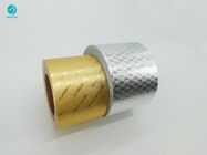 담배 포장을 위한 엠보 무늬 금 은메달 알루미늄 포일지