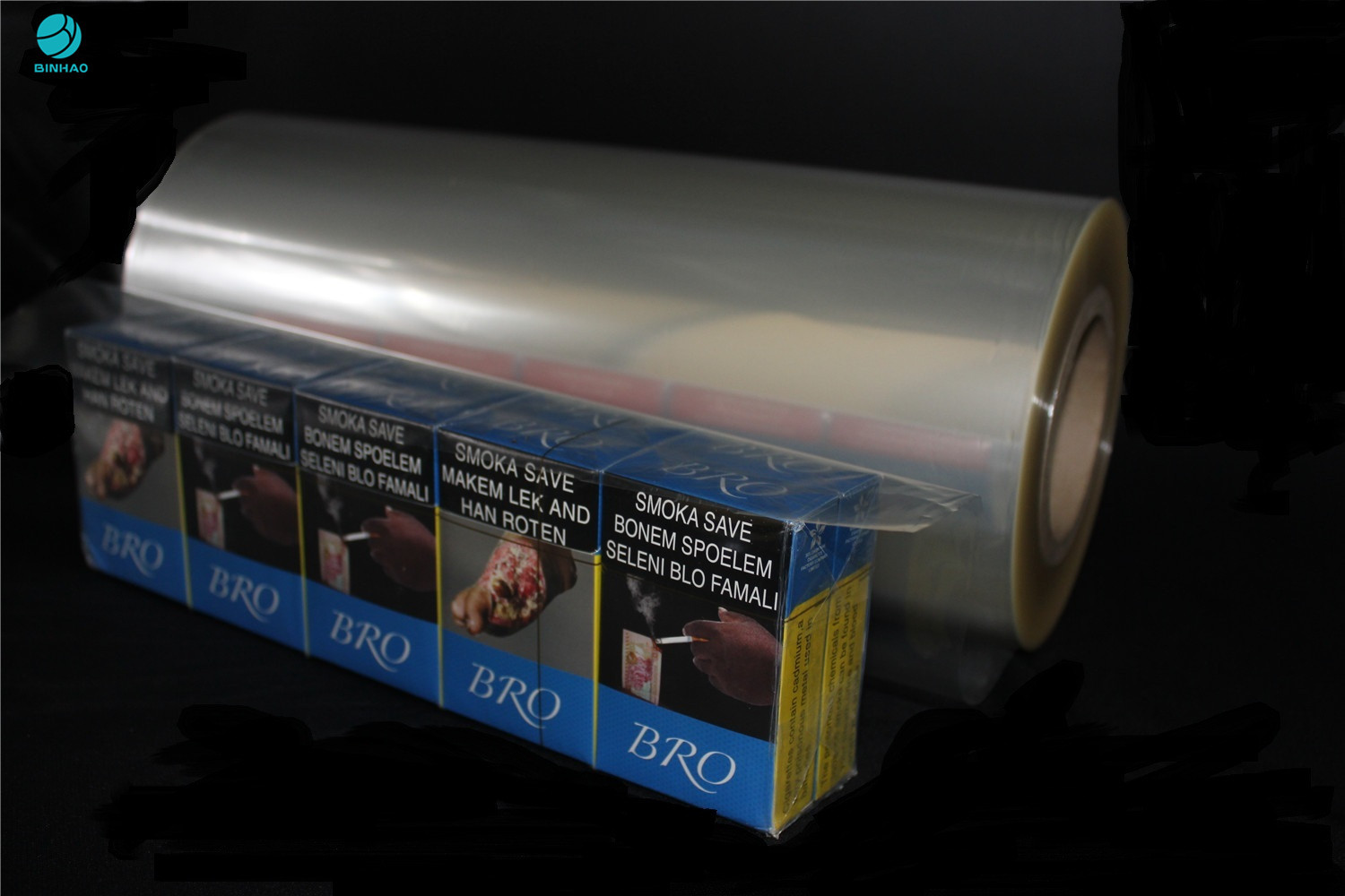 담배 상자를 위한 식품 포장 PVC 포장 영화를 위한 360mm 폴리 염화 비닐 영화
