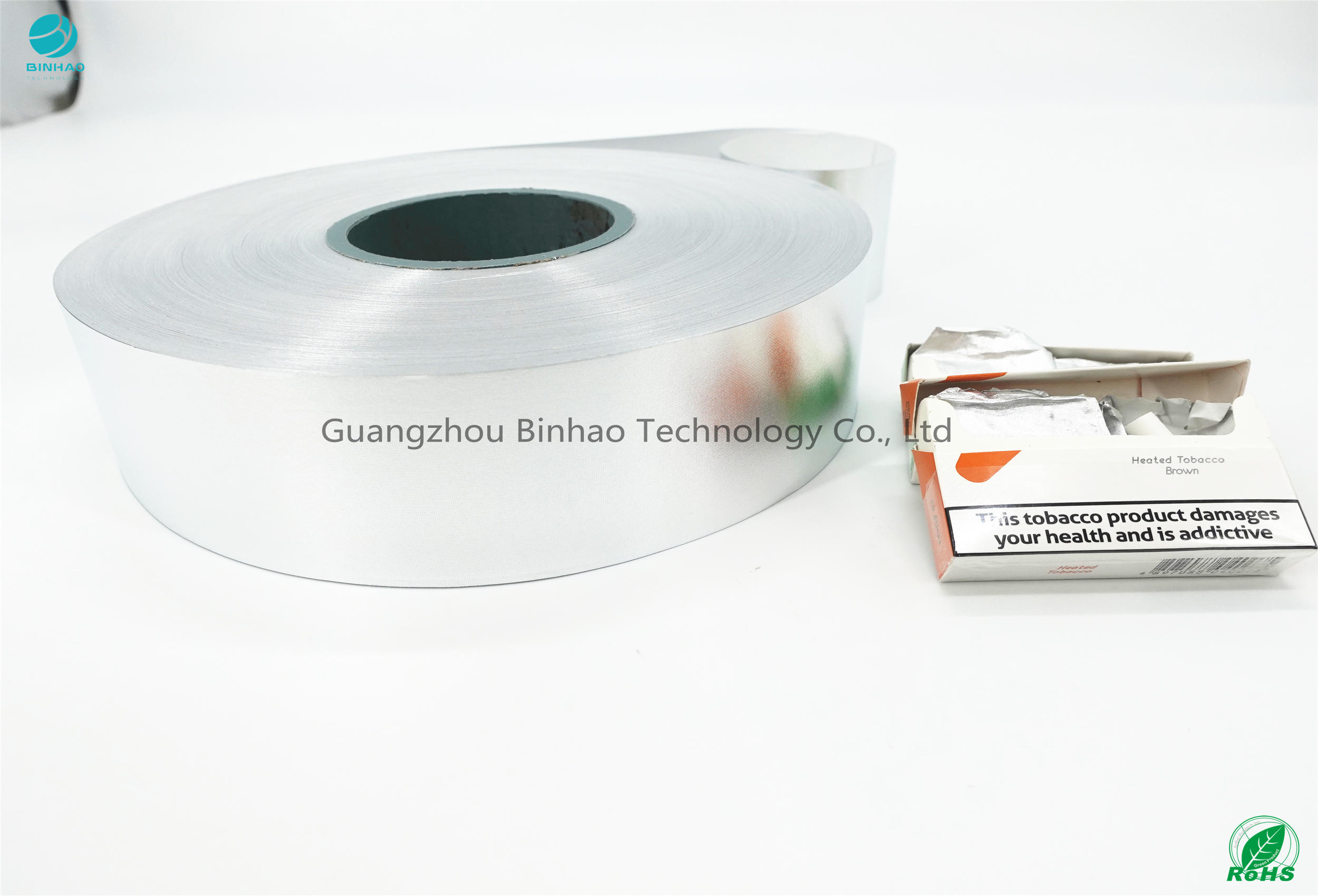 HNB E-담배 패키지 소재 55gsm 그램 문진 알루미늄 포일지