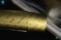라미네이트된 길이 1500m을 금속화하는 담배 알루미늄 포일지를 마찰시키는 엠보싱 로고 회사명 금