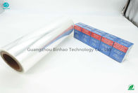ISO9001 명백하 반대 정전기 76 밀리미터 담배 PVC 패키징 막
