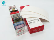 커스텀 로고와 함께 소송 판지를 싸는 오래가는 담배 패키지 박스 담배