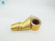 담배 포장을 위한 종이를 감싸는 8011 금빛 엠보싱된 로고 알루미늄 호일