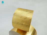 담배 포장을 위한 금빛 특정 개인 앞 디자인 114 밀리미터 알루미늄 포일지