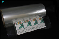 벌거벗은 담배 박스 포장을 위한 25편 마이크론 두께 PVC 투명 포장 영화