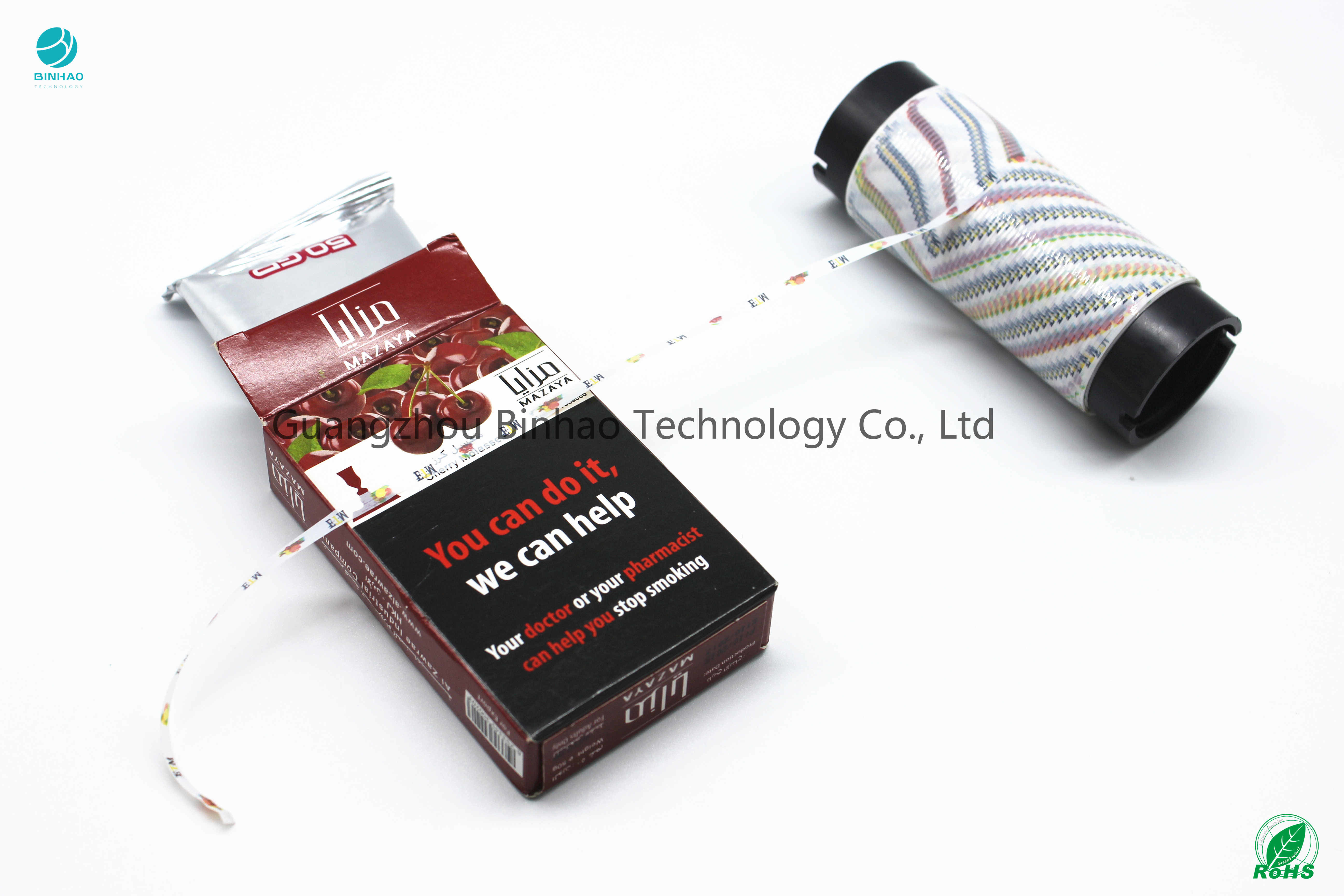 오래간 인쇄된 담배 당밀 눈물 스트리핑 테이프 생분해성 기능 커스텀 로고