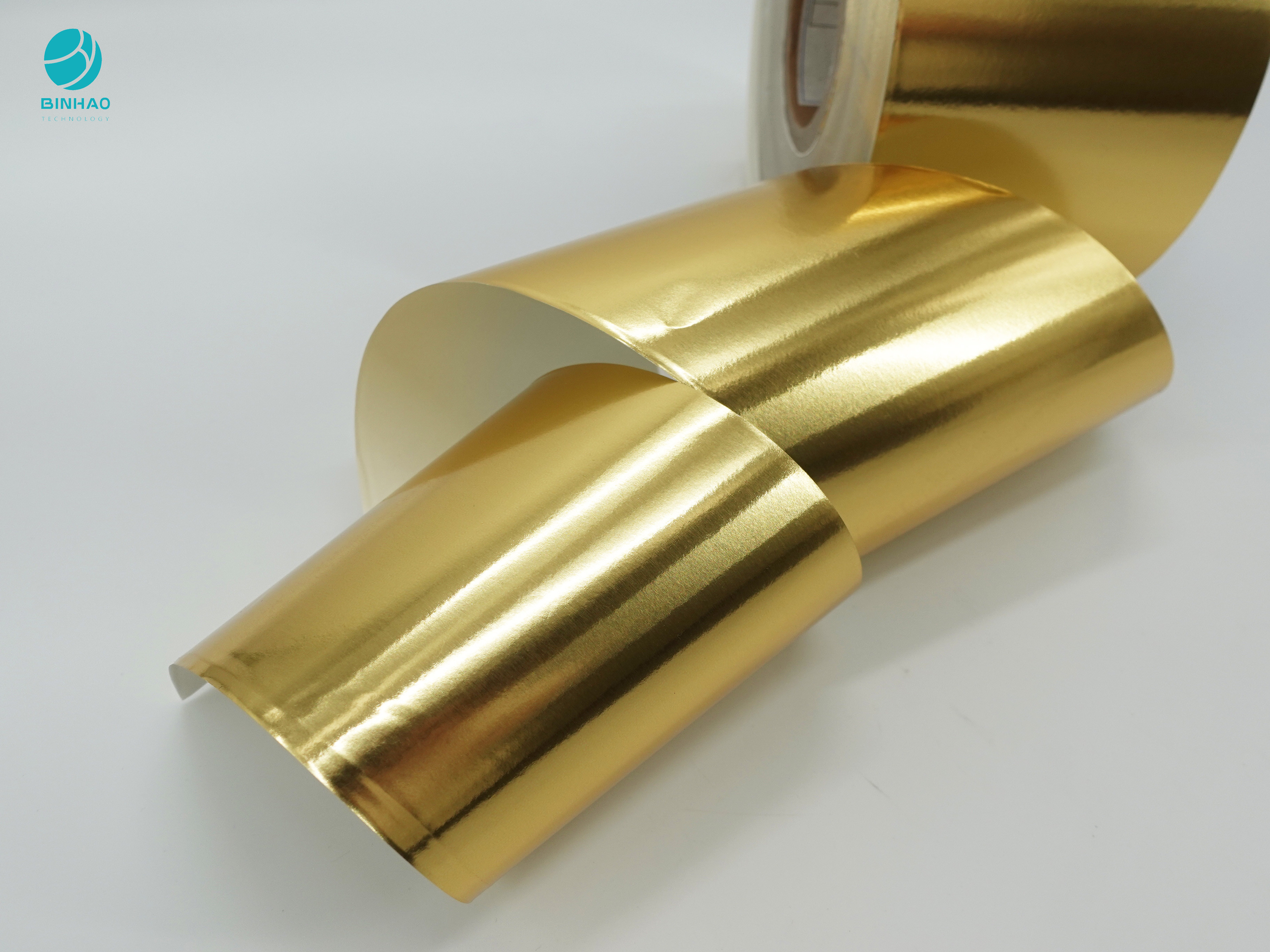 담배 인너 팩킹을 위한 금빛 매끄러운 복합체 114 밀리미터 알루미늄 포일지