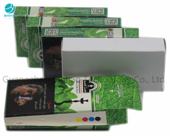 담배 녹색 소포 마분지 담배 케이스 및 Shisha 외부 상자